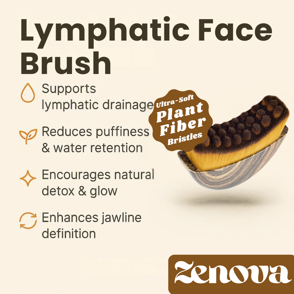 Zenova Lymphatic Face Brush