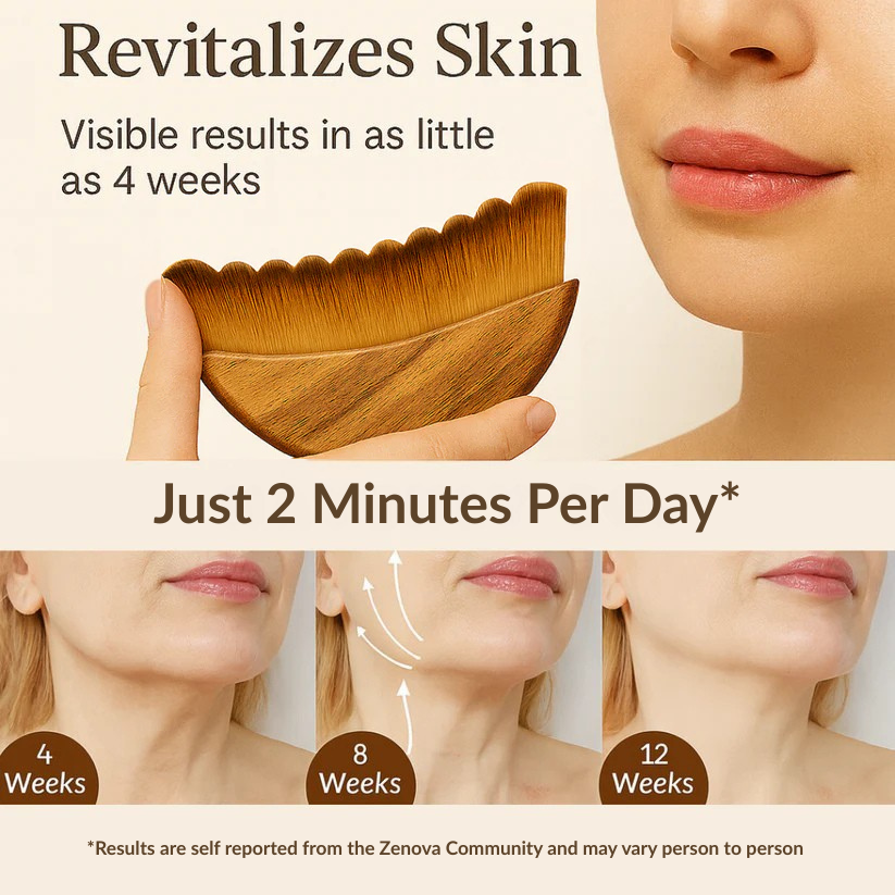 Zenova Lymphatic Face Brush