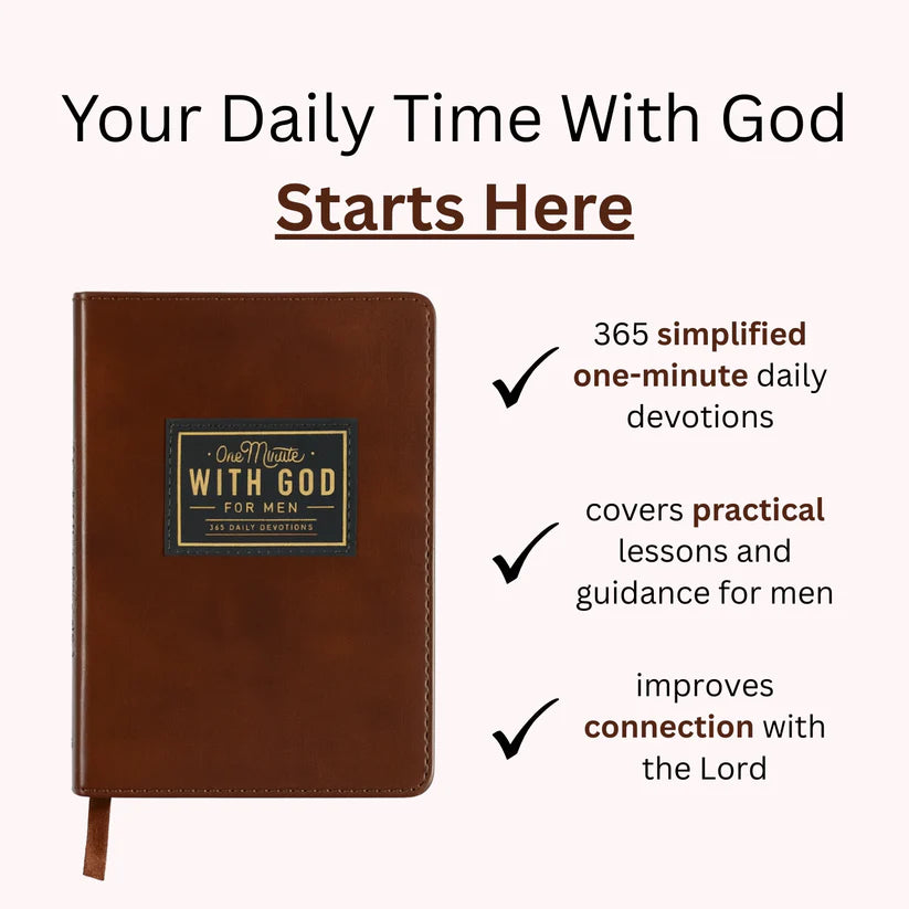 One Minute with God — 365 Devotions For Men