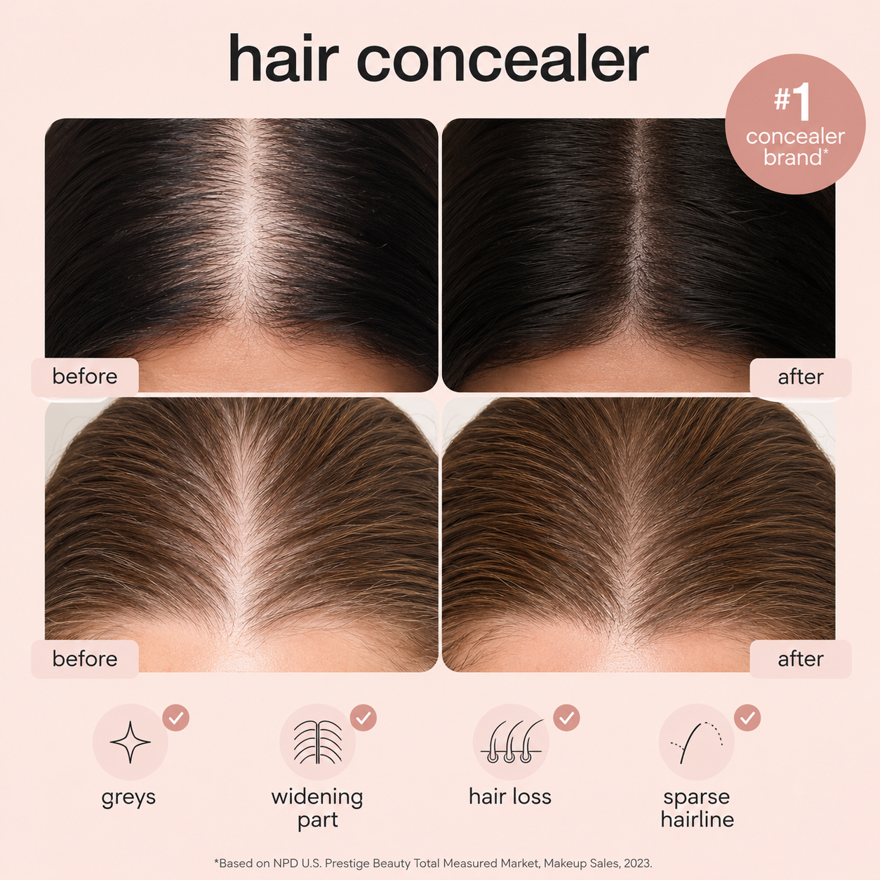 Zenova Dab & Go Hair Concealer Stick