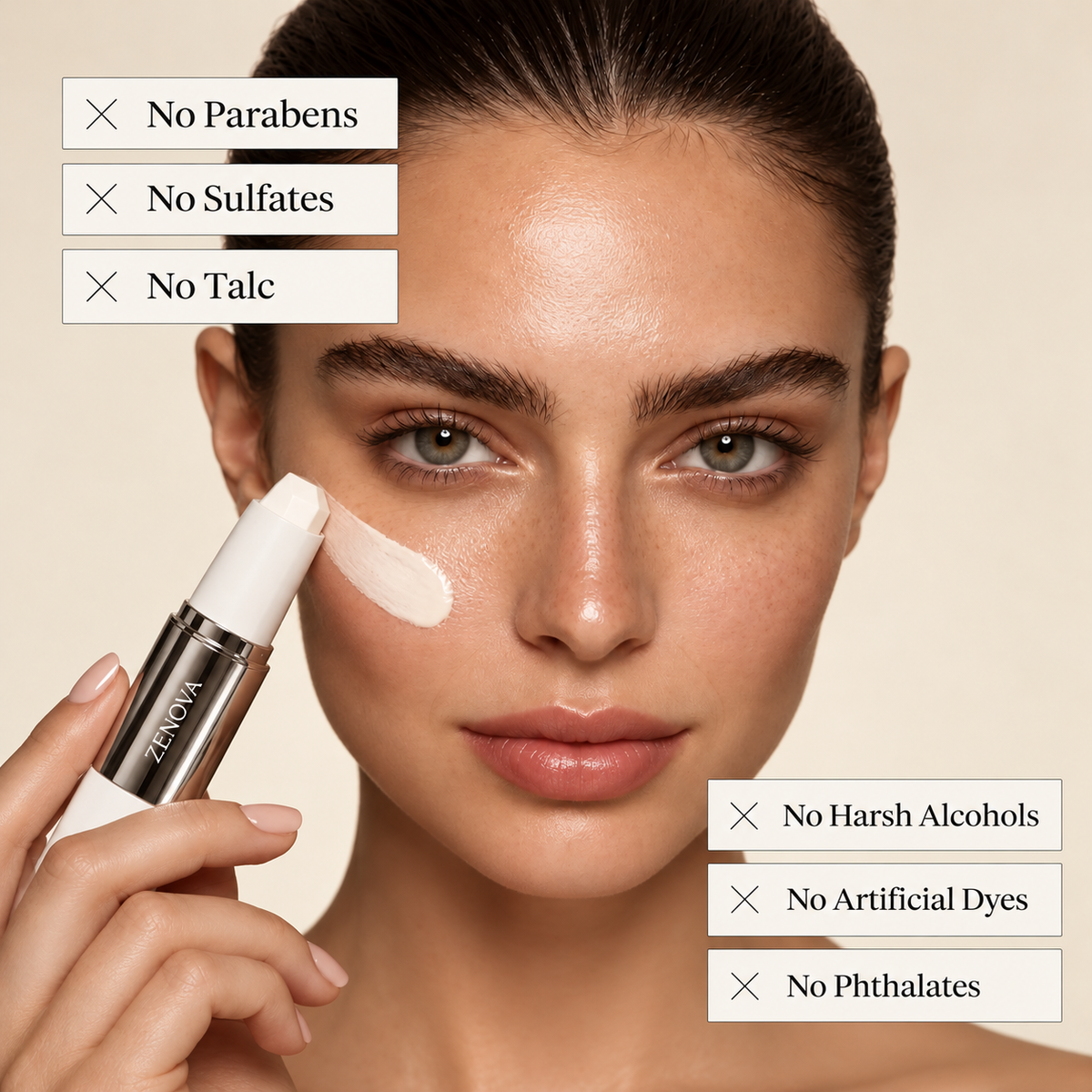 Zenova Color-Changing Foundation Stick