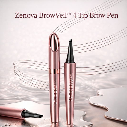 Zenova BrowVeil™ 4-Tip Brow Pen