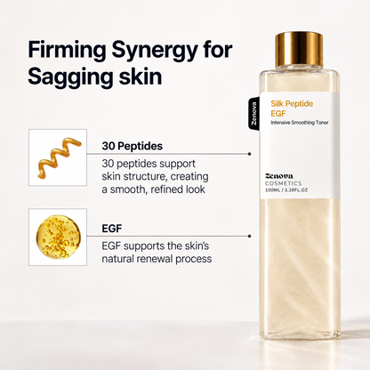 Zenova Silk Peptide EGF Smoothing Toner