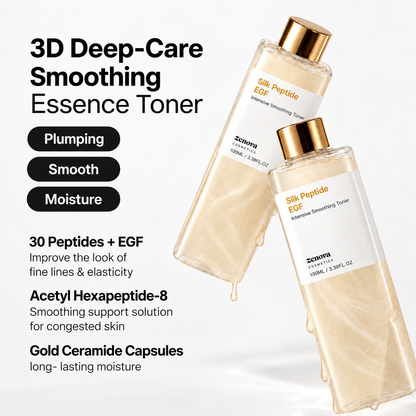 Zenova Silk Peptide EGF Smoothing Toner