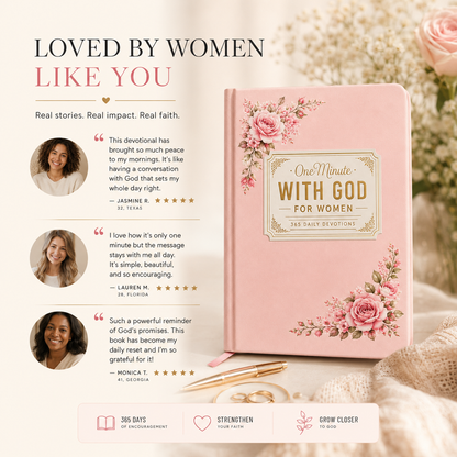 One Minute with God — 365 Devotions For Women