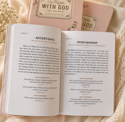 One Minute with God — 365 Devotions For Women