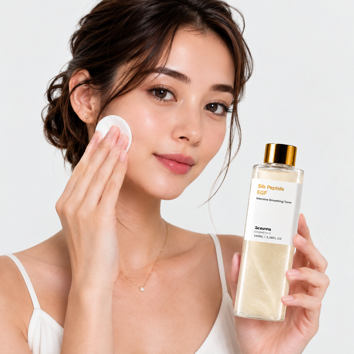 Zenova Silk Peptide EGF Smoothing Toner